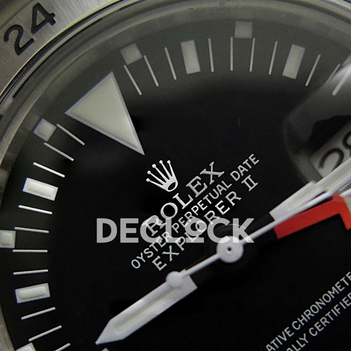 Rolex Explorer II 1655 Vintage Black Dial BP A2836