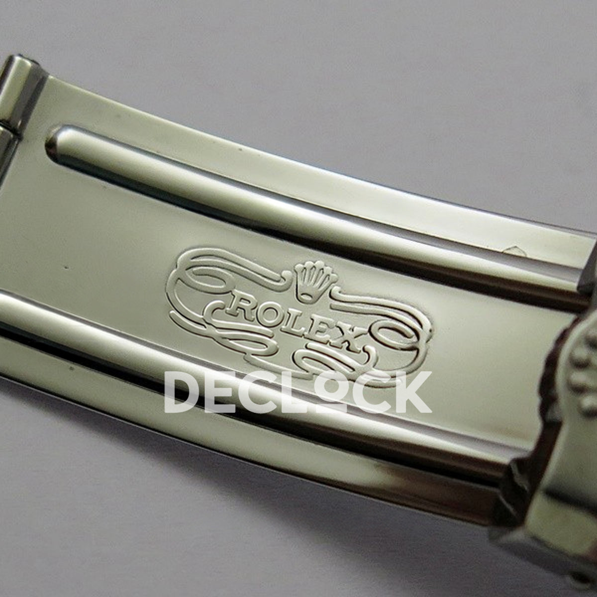 Rolex Explorer II 1655 BP Orange GMT - Clasp inner detail
