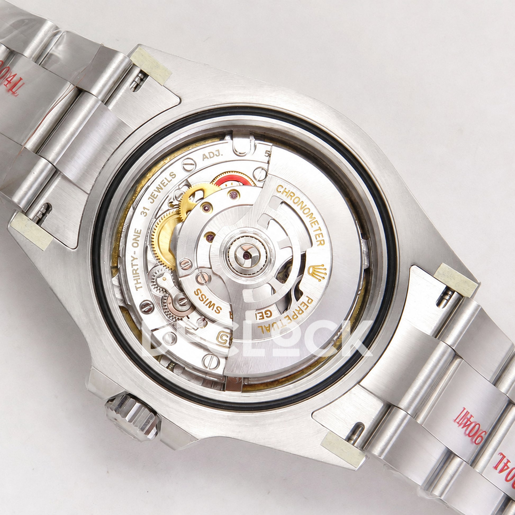 Rolex Explorer II 42mm 226570 904L SS Gold Maker White Dial on Bracelet JH3285-2 (Free Sprung) (Copy)