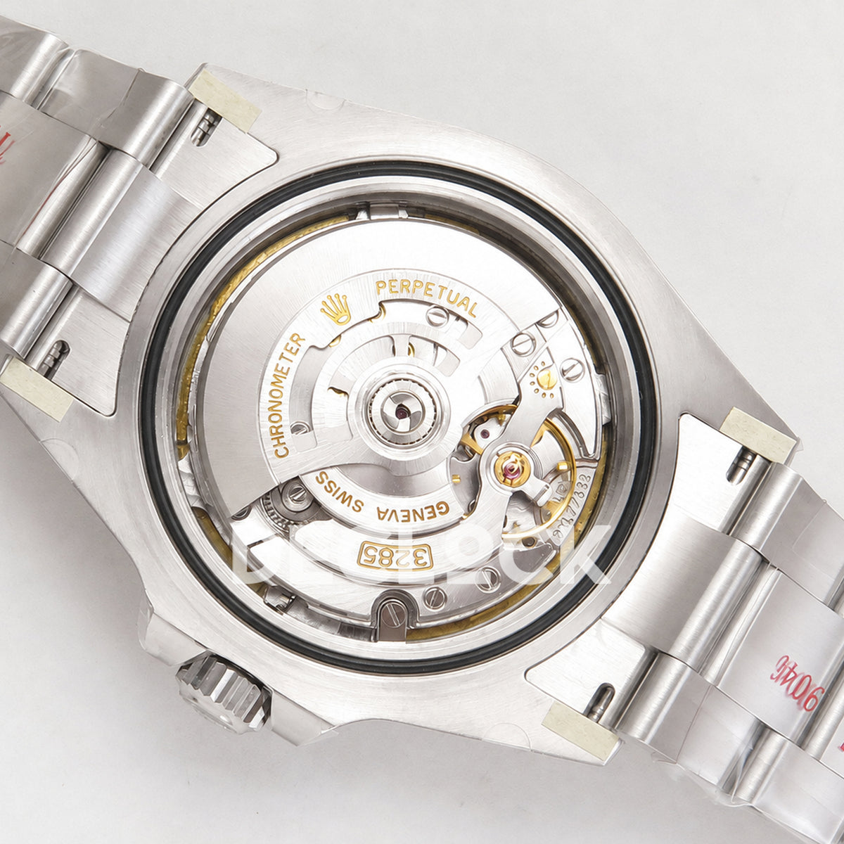 Rolex Explorer II 42mm 226570 904L SS Gold Maker White Dial on Bracelet JH3285-2 (Free Sprung) (Copy)