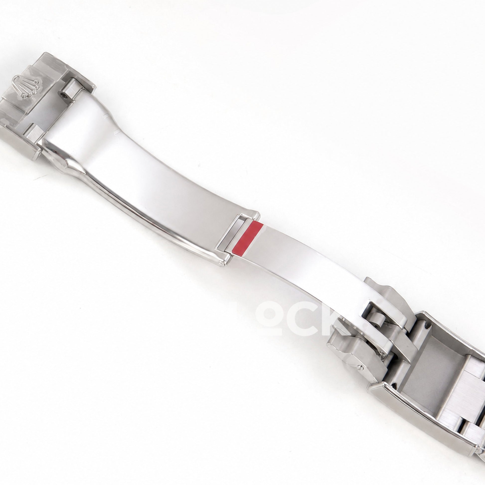 Rolex Explorer II 42mm 226570 904L SS Gold Maker White Dial on Bracelet JH3285-2 (Free Sprung) (Copy)