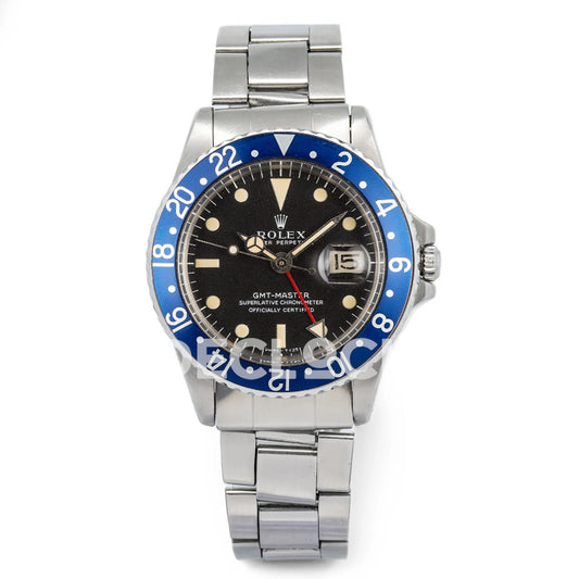 Rolex GMT-Master 6542 'Bluberry' Black Dial 40mm Vintage