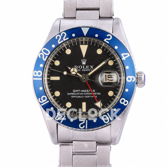 Rolex GMT-Master 6542 'Bluberry' Black Dial 40mm Vintage