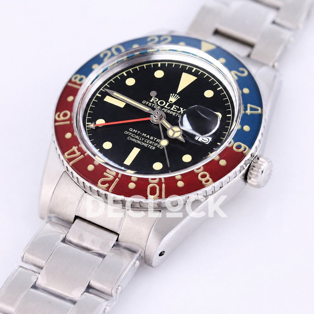 Rolex GMT-Master 'Pepsi' 40mm Asian 2836 - Vintage 6542