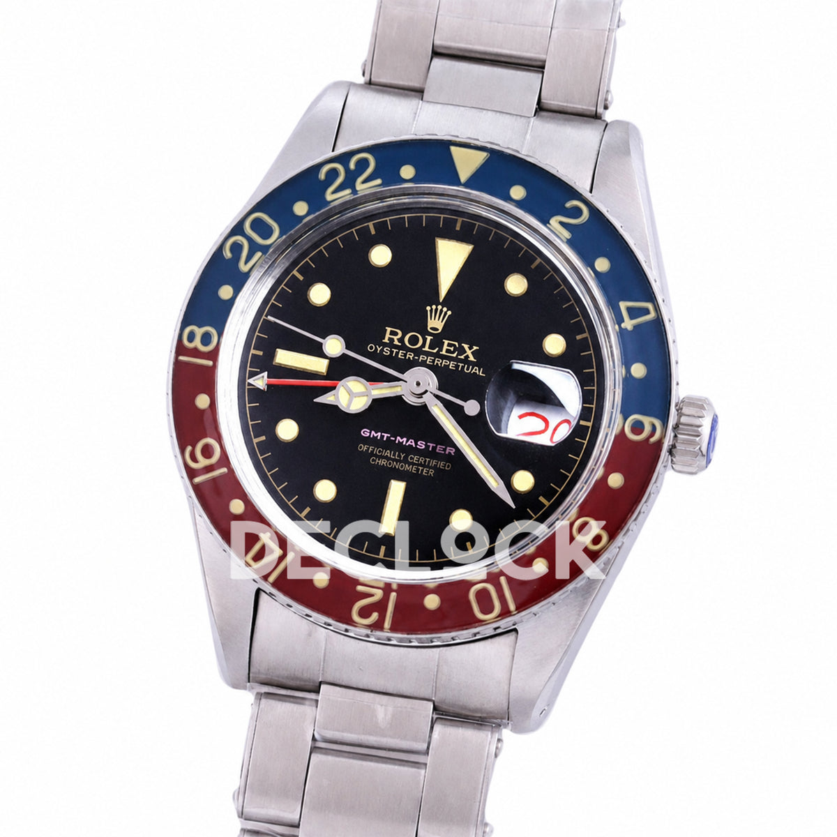 Rolex GMT-Master 6542 'Bakelite Purple GMT' 40mm Asian 2836 Vintage
