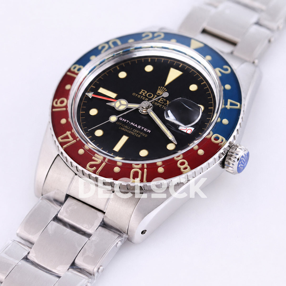 Rolex GMT-Master 6542 'Bakelite Purple GMT' 40mm Asian 2836 Vintage