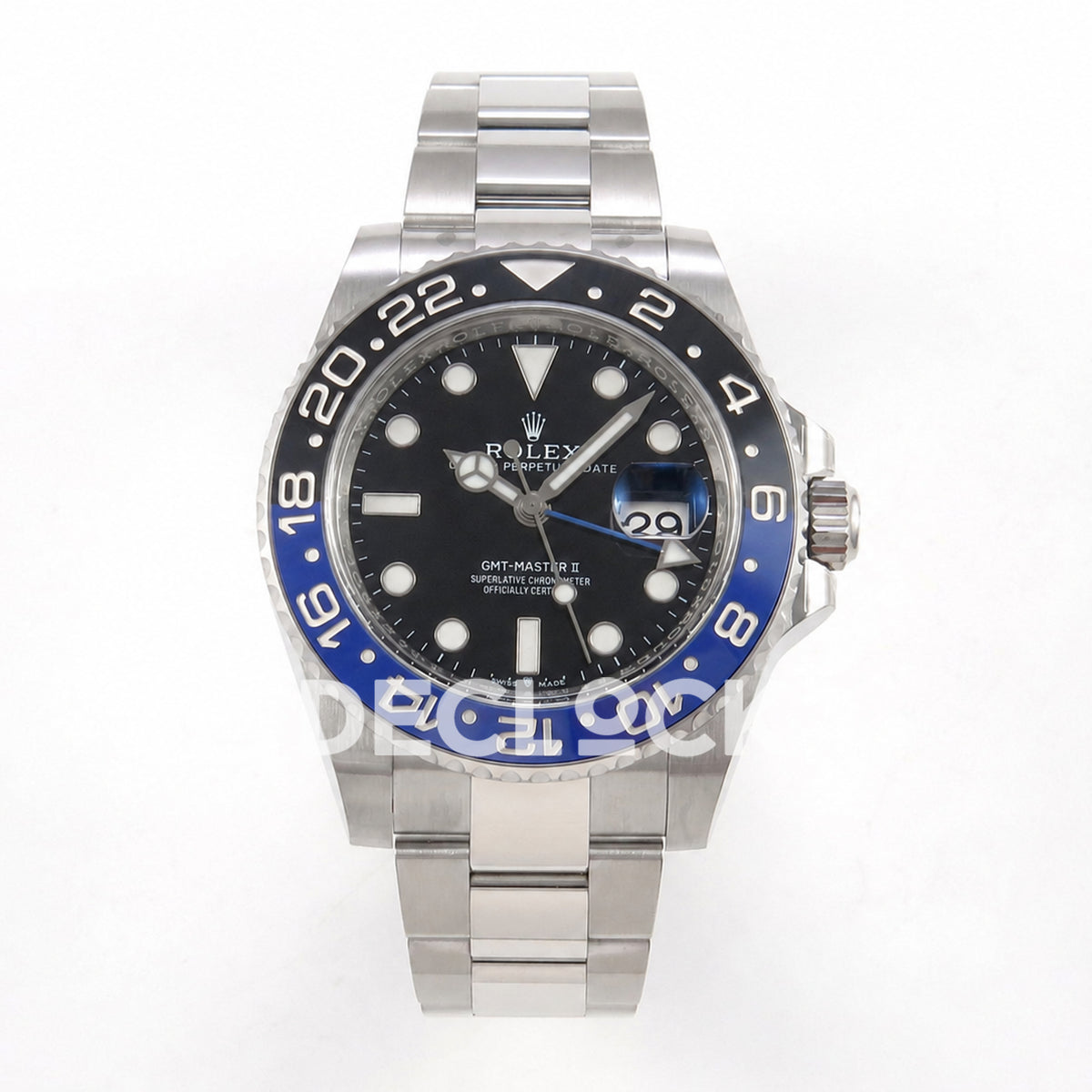 Rolex GMT-Master II 126710BLNR 'Batman' Oyster Clean Plus DD3285 Free Sprung Super Clone