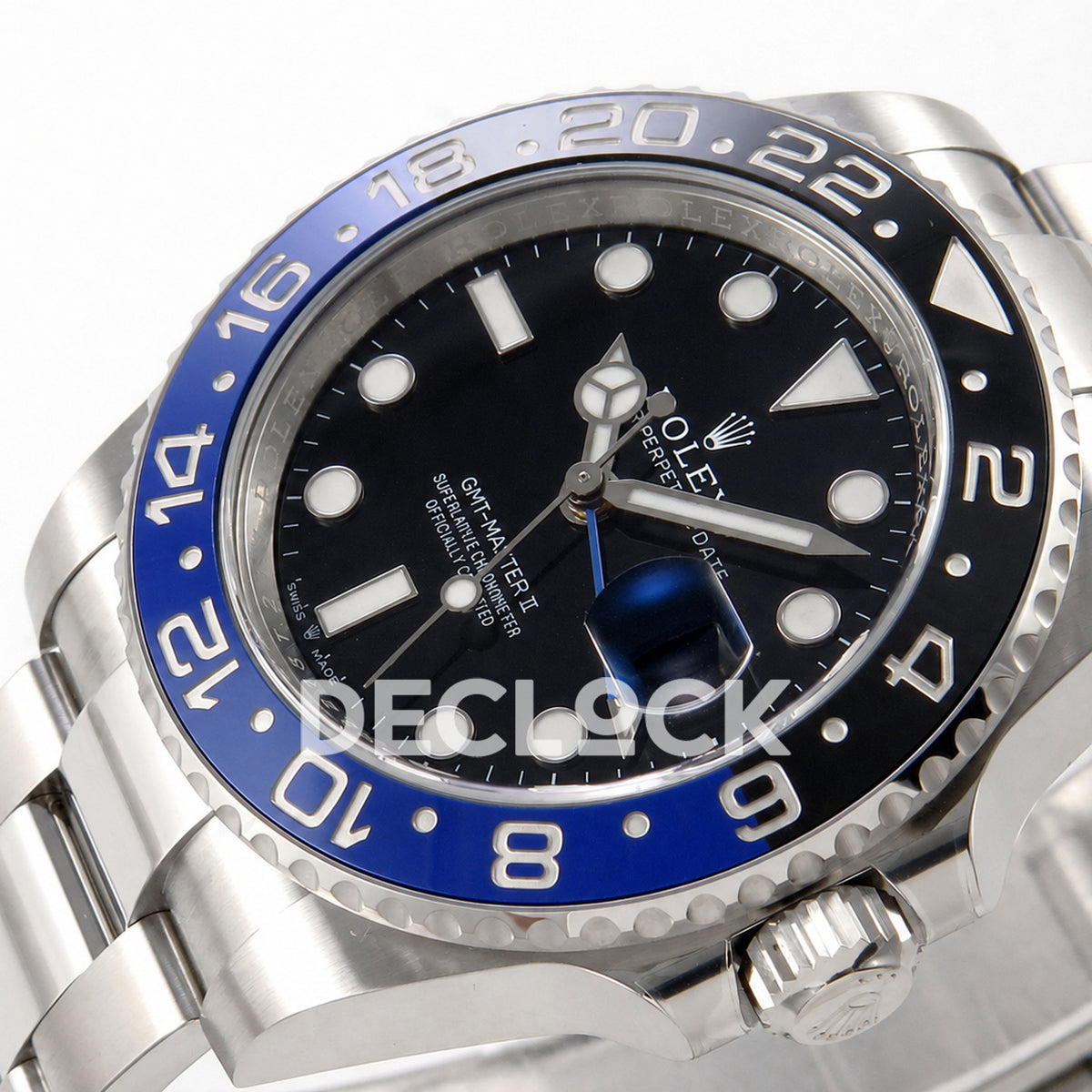 Rolex GMT-Master II 126710BLNR 'Batman' Oyster Clean Plus DD3285 Free Sprung Super Clone