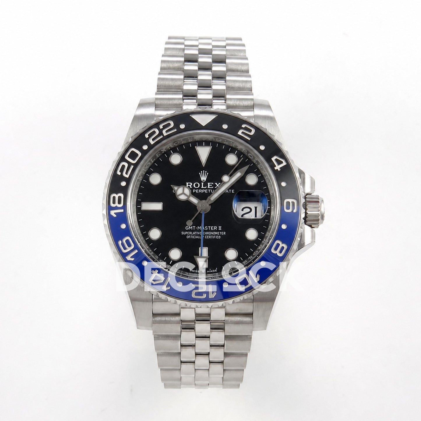 Rolex GMT-Master II 126710BLNR 'Batgirl' Jubilee Clean Plus DD3285 Free Sprung Super Clone