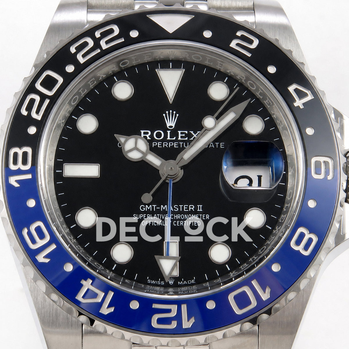 Rolex GMT-Master II 126710BLNR 'Batgirl' Jubilee Clean Plus DD3285 Free Sprung Super Clone
