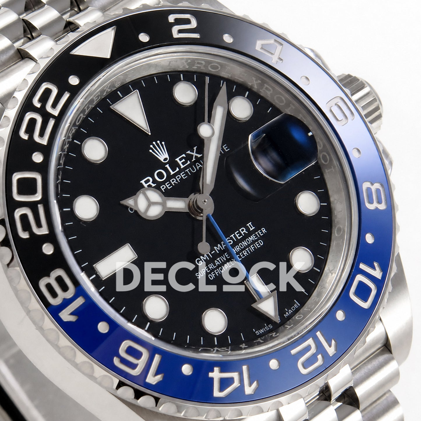 Rolex GMT-Master II 126710BLNR 'Batgirl' Jubilee Clean Plus DD3285 Free Sprung Super Clone