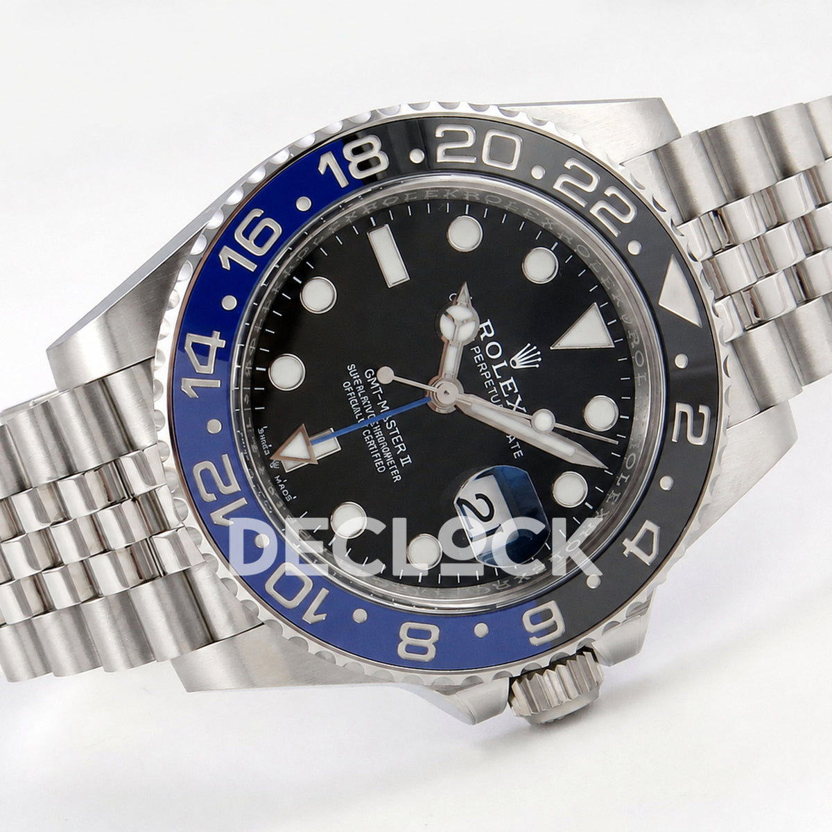 Rolex GMT-Master II 126710BLNR 'Batgirl' Jubilee Clean Plus DD3285 Free Sprung Super Clone