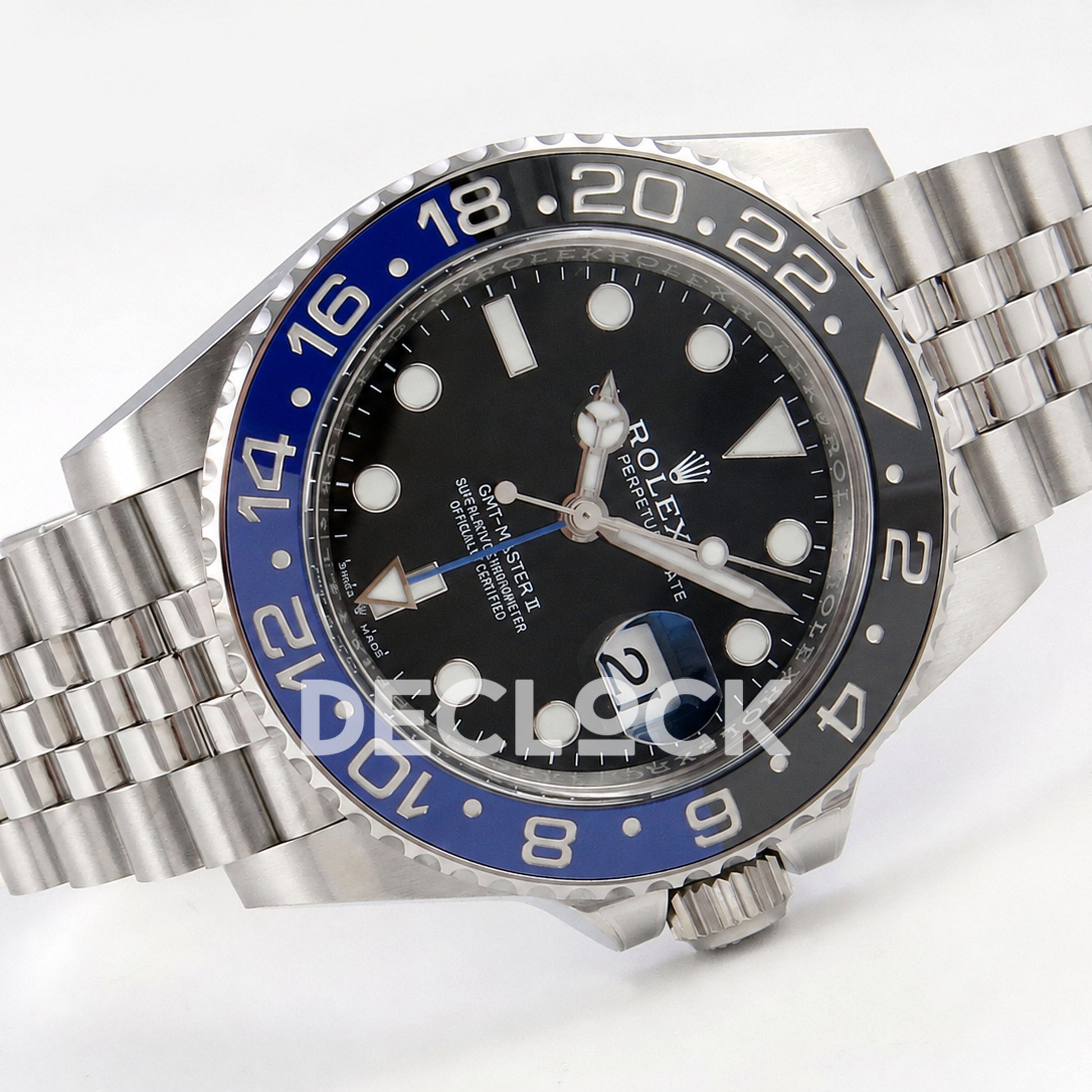 Rolex GMT-Master II 126710BLNR 'Batgirl' Jubilee Clean Plus DD3285 Free Sprung Super Clone