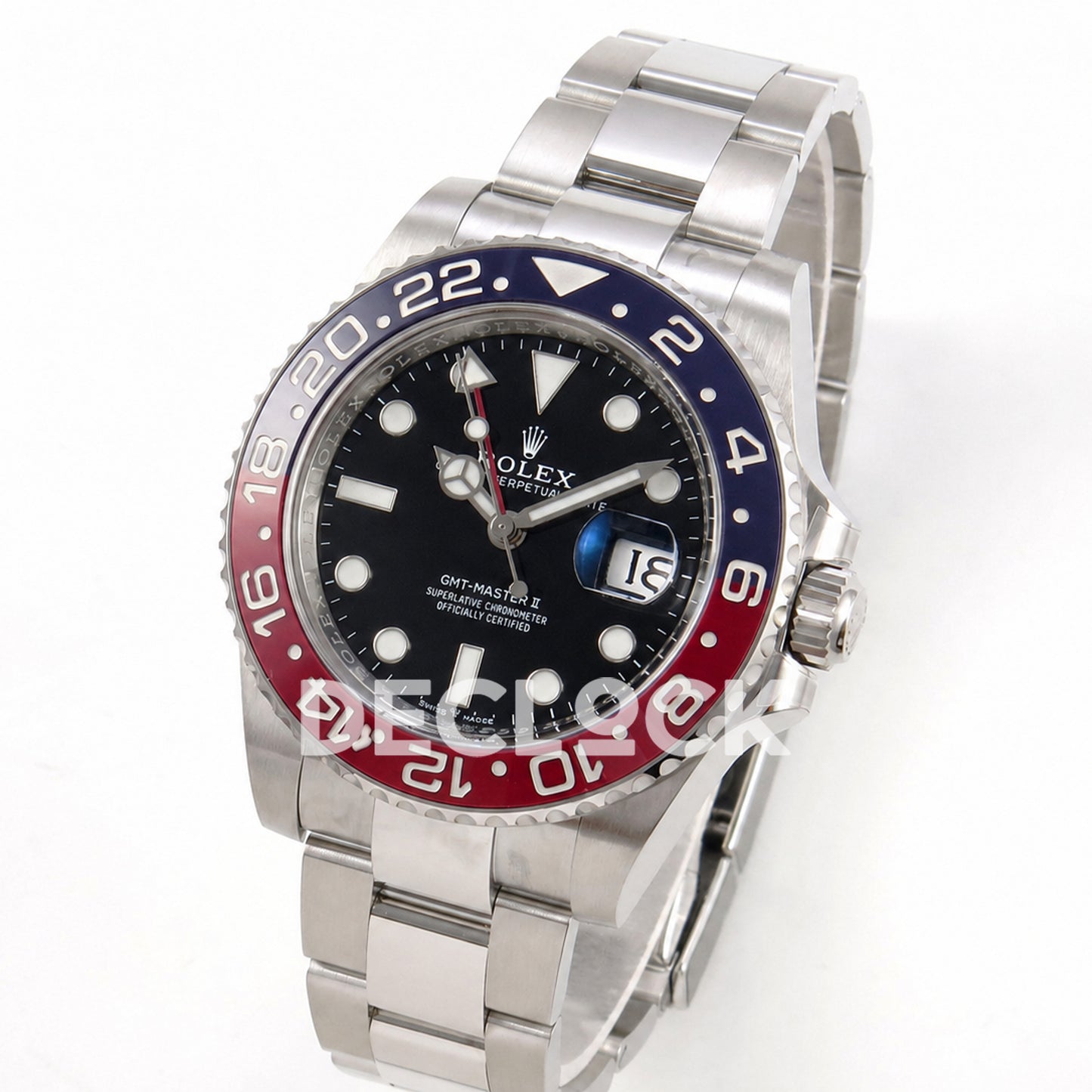 Rolex GMT-Master II 126710BLRO 'Pepsi' Oyster Clean Plus DD3285 Free Sprung Super Clone