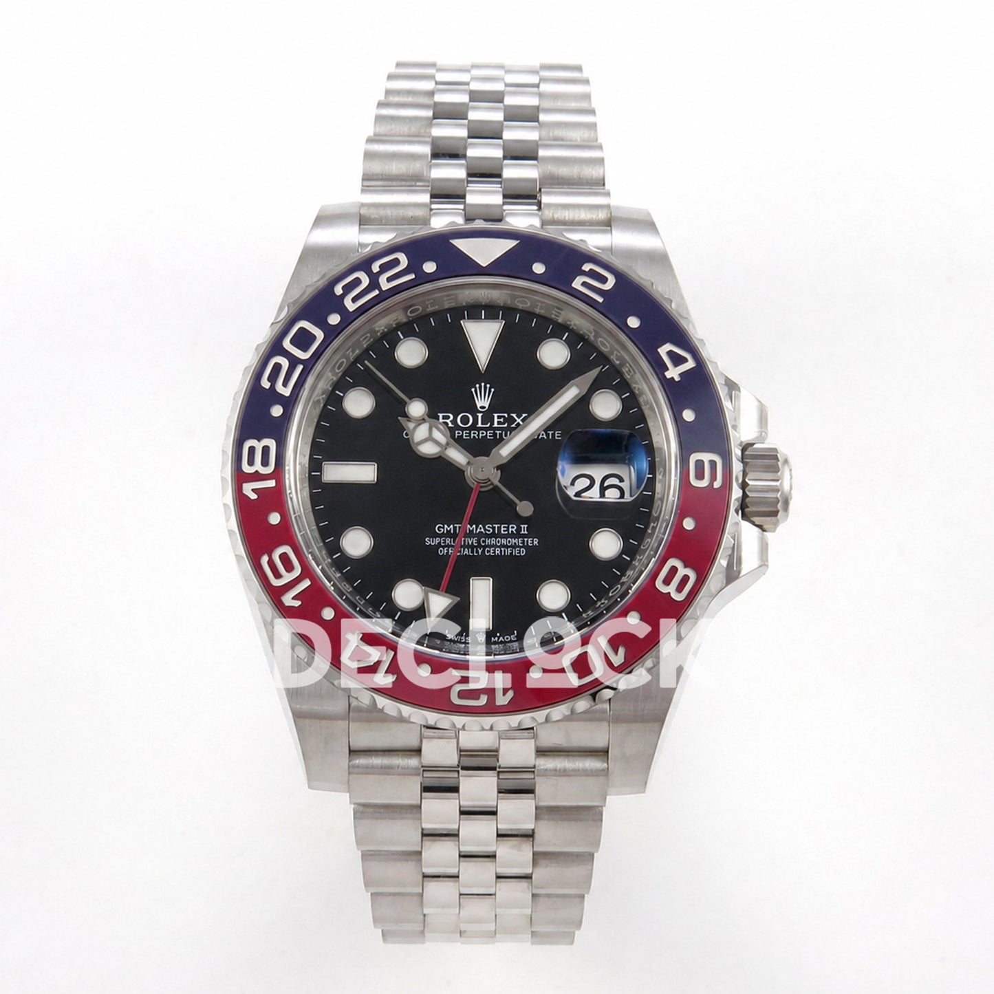 Rolex GMT-Master II 126710BLRO 'Pepsi' Jubilee Clean Plus DD3285 Free Sprung Super Clone