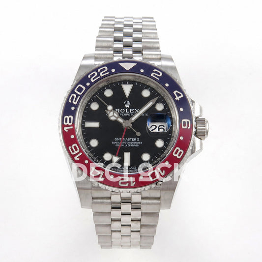 Rolex GMT-Master II 126710BLRO 'Pepsi' Jubilee Clean Plus DD3285 Free Sprung Super Clone