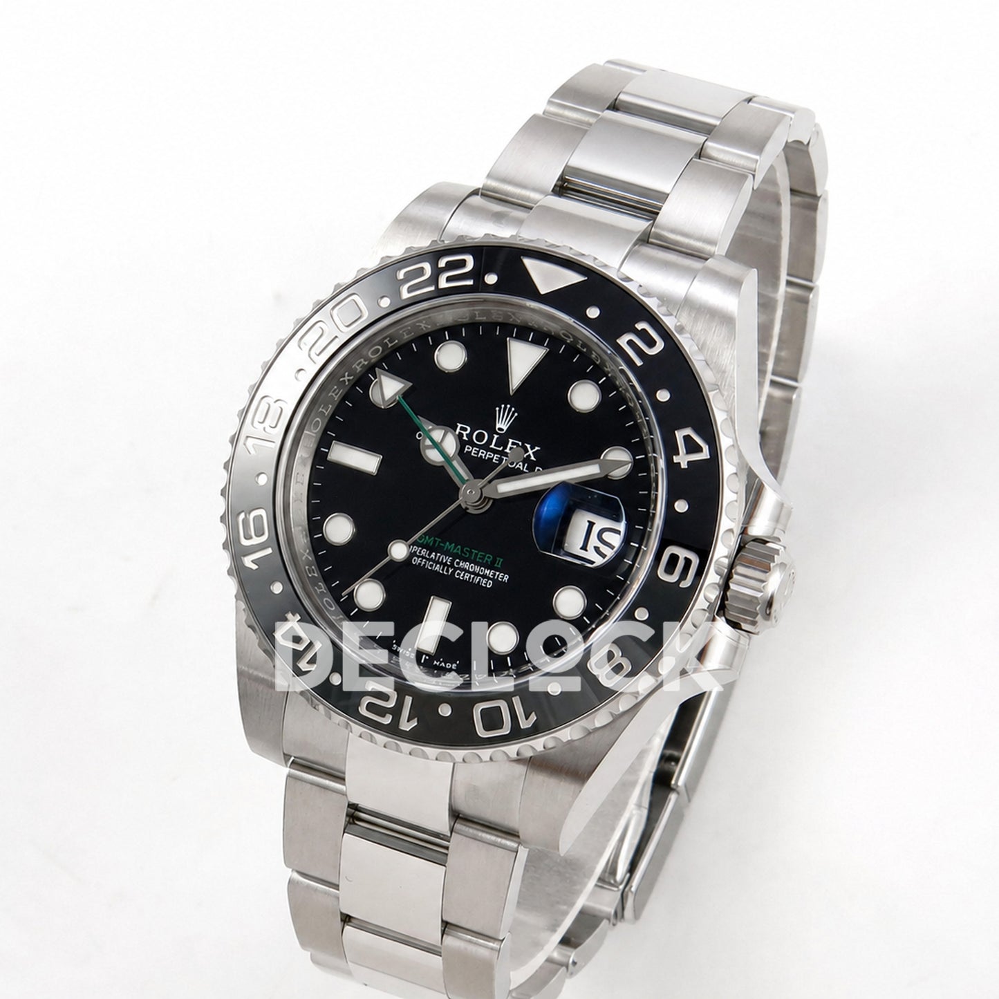 Rolex GMT-Master II 126710GRNR 'Bruce Wayne' Oyster Clean Plus DD3285 Free Sprung Super Clone