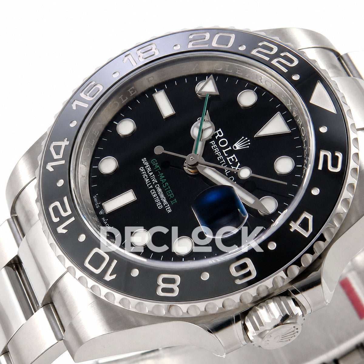 Rolex GMT-Master II 126710GRNR 'Bruce Wayne' Oyster Clean Plus DD3285 Free Sprung Super Clone