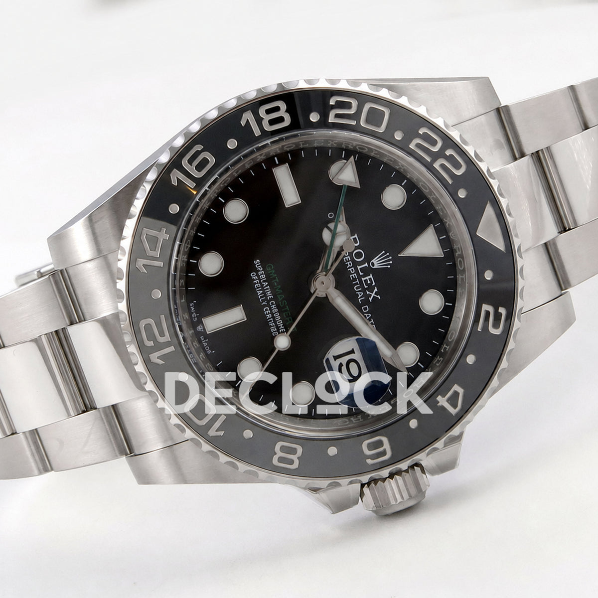 Rolex GMT-Master II 126710GRNR 'Bruce Wayne' Oyster Clean Plus DD3285 Free Sprung Super Clone