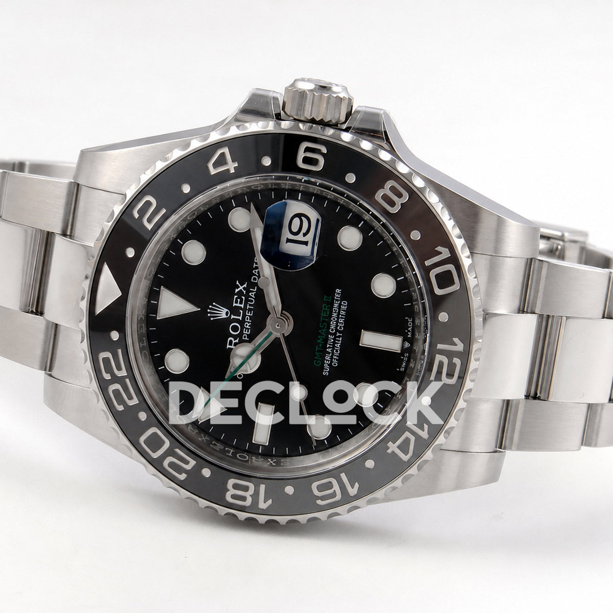 Rolex GMT-Master II 126710GRNR 'Bruce Wayne' Oyster Clean Plus DD3285 Free Sprung Super Clone