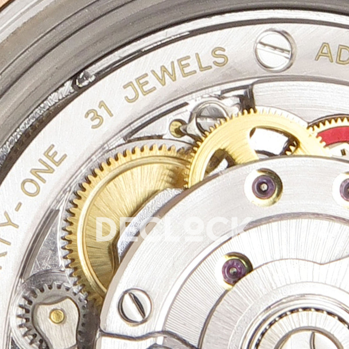 Rolex GMT-Master II 126711 CHNR WF replica, gears and jewel-count engraving