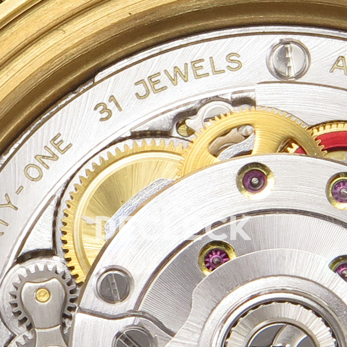 Rolex GMT-Master II 126718 GRNR WF replica, gears and jewel-count engraving