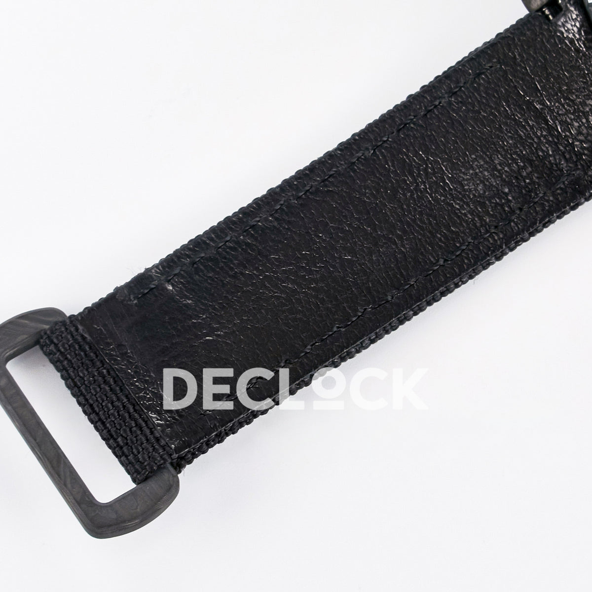 Rolex GMT-Master II Custom Carbon Black Black Strap DIWF SA3285 V2 replica - strap inside