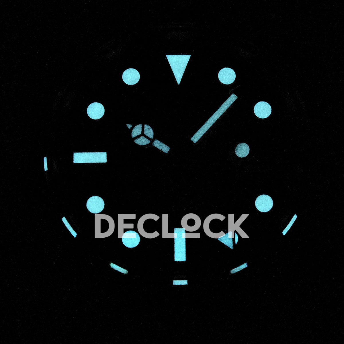 Rolex GMT-Master II Custom Carbon Black White Strap DIWF SA3285 V2 replica - lume