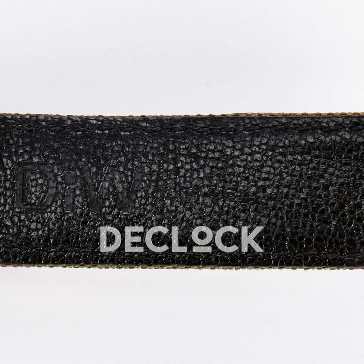 Rolex GMT-Master II Custom Carbon Champagne Brown Strap DIWF SA3285 V2 replica - strap inside