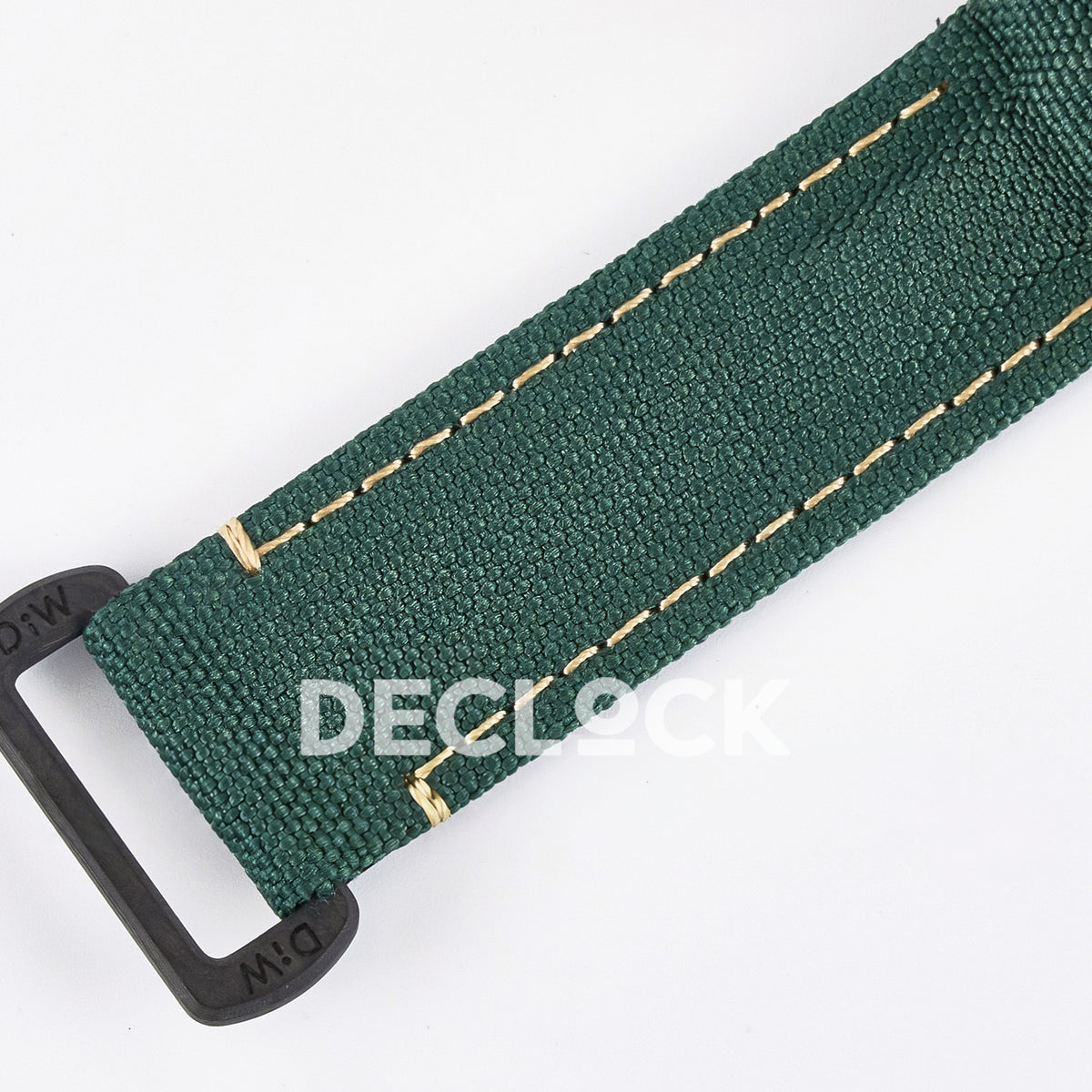 Rolex GMT-Master II Custom Carbon Yellow Green Strap DIWF SA3285 V2 replica - strap buckle