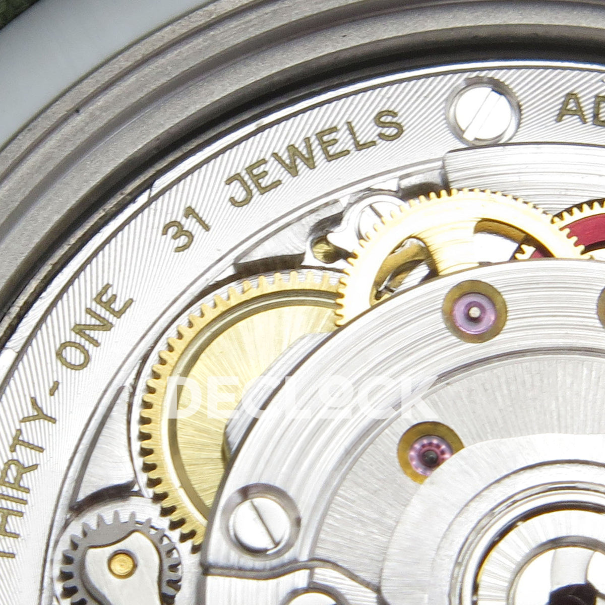 Rolex GMT-Master II Custom DIW Verdant Gray DIWF VR3285 replica - movement jewels