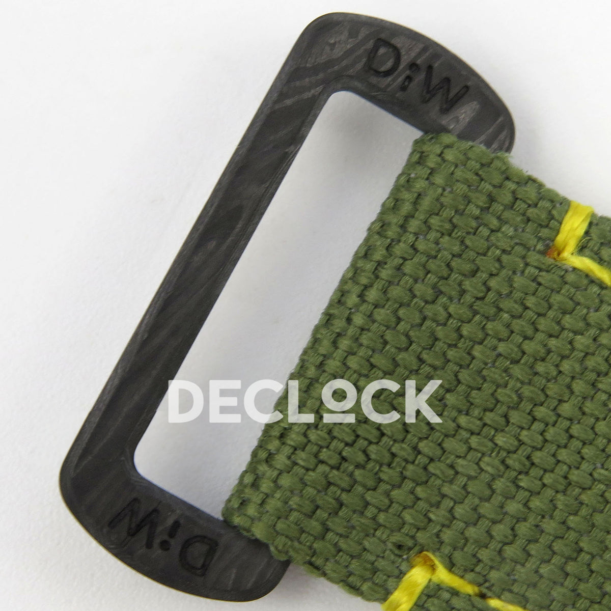 Rolex GMT-Master II Custom DIW Verdant Gray DIWF VR3285 replica - strap loop close up