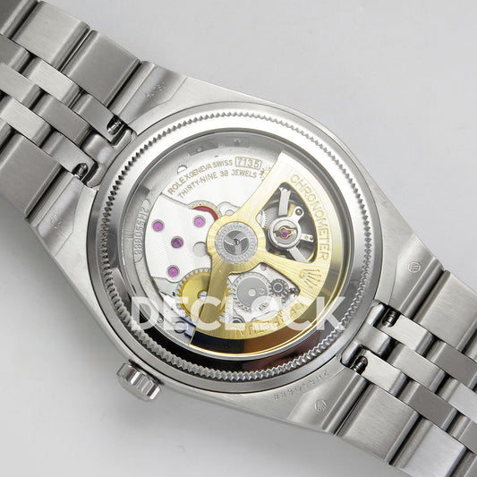 Rolex Land-Dweller 40mm 127334 White Dial Steel Clean replica - caseback and movement