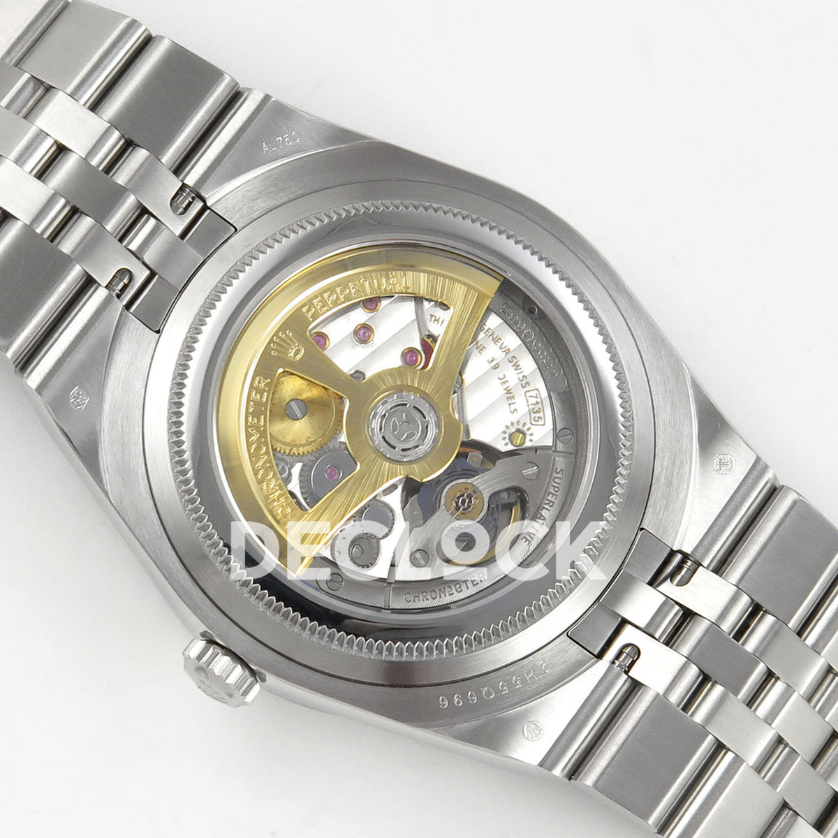 Rolex Land-Dweller 40mm 127336 Ice Blue Dial Steel Clean Plus replica - caseback and movement