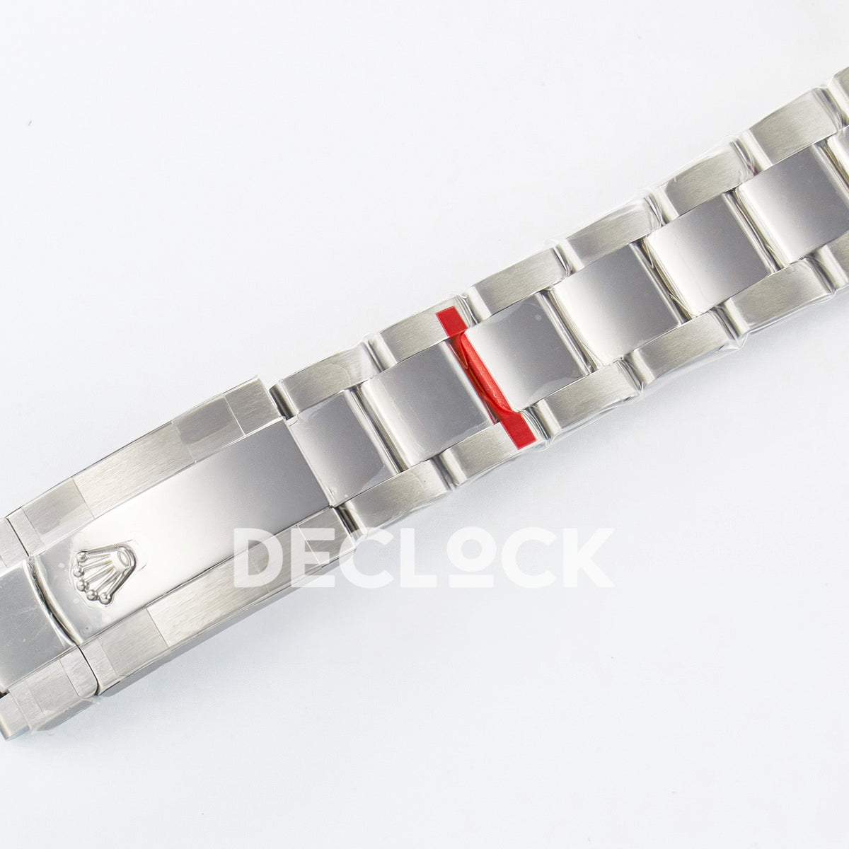 Rolex Milgauss Custom Who Cares White Dial Steel Bracelet JDF VR3131 replica - bracelet clasp