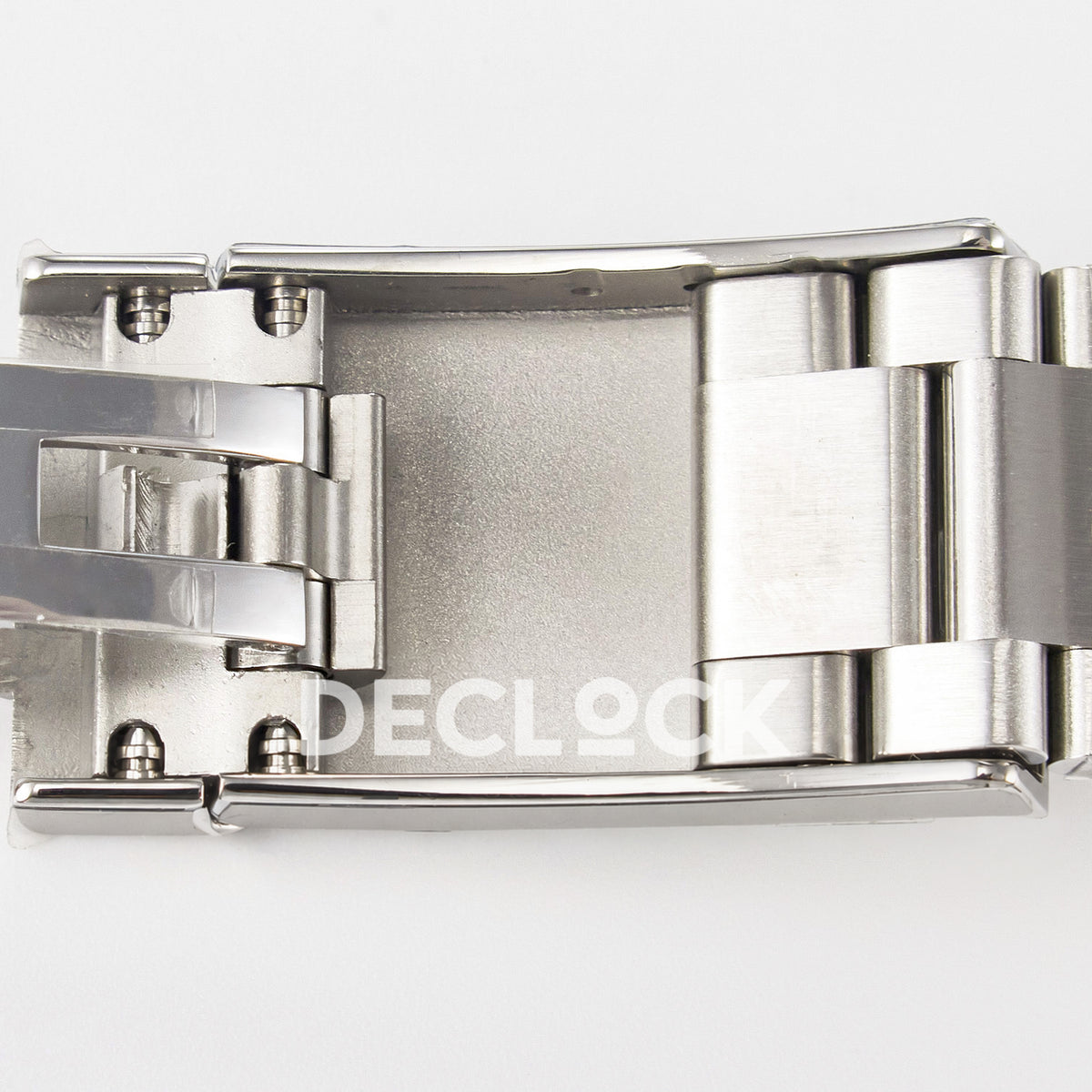 Rolex Milgauss Custom Who Cares White Dial Steel Bracelet JDF VR3131 replica - clasp mechanism