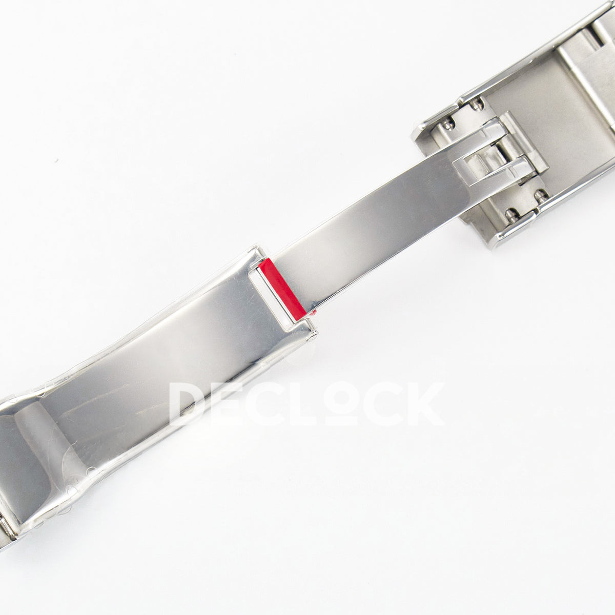 Rolex Milgauss Custom Who Cares White Dial Steel Bracelet JDF VR3131 replica - clasp open