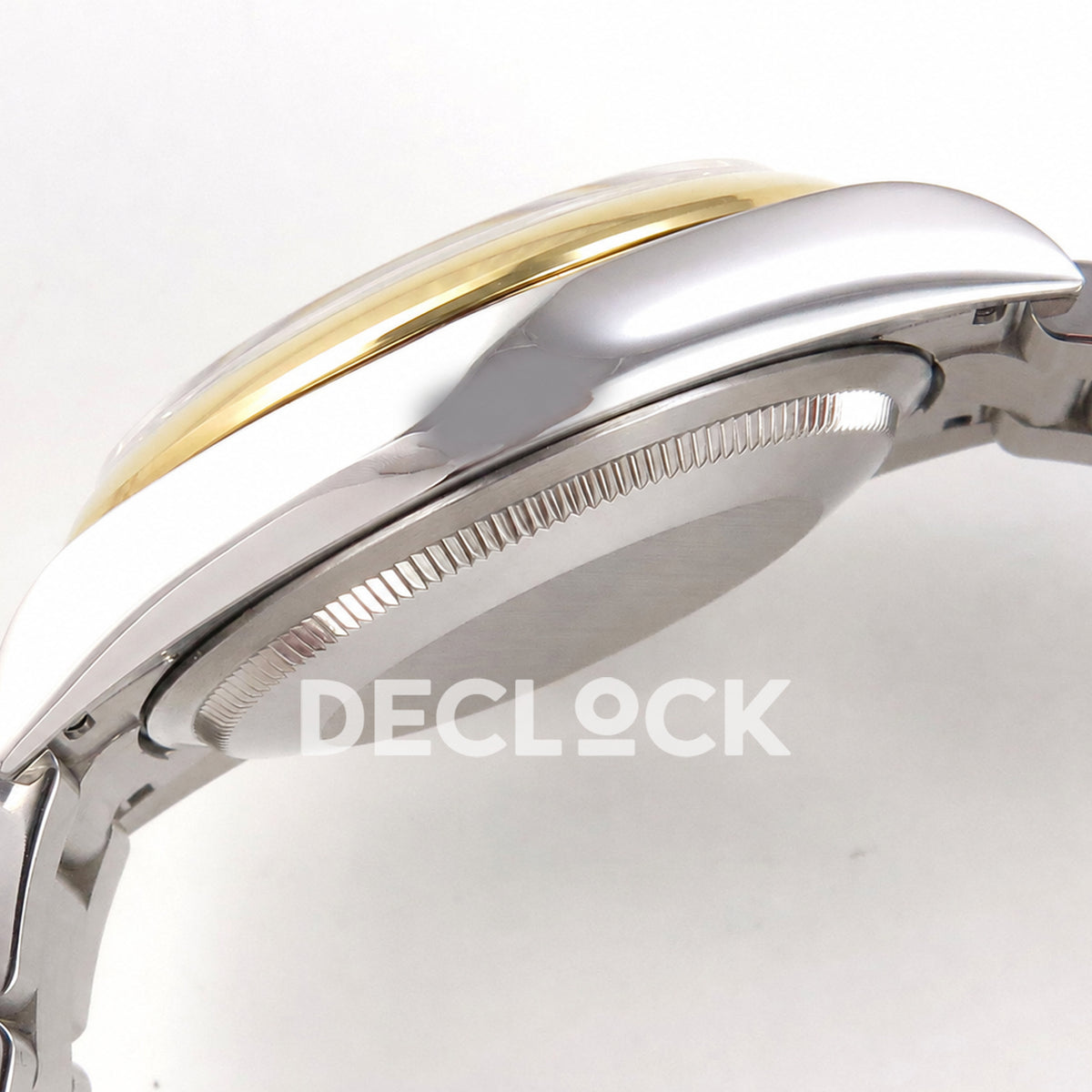 Rolex Oyster Perpetual 36mm 134303 Gray Dial Gold Bezel QF SH3230 Replica