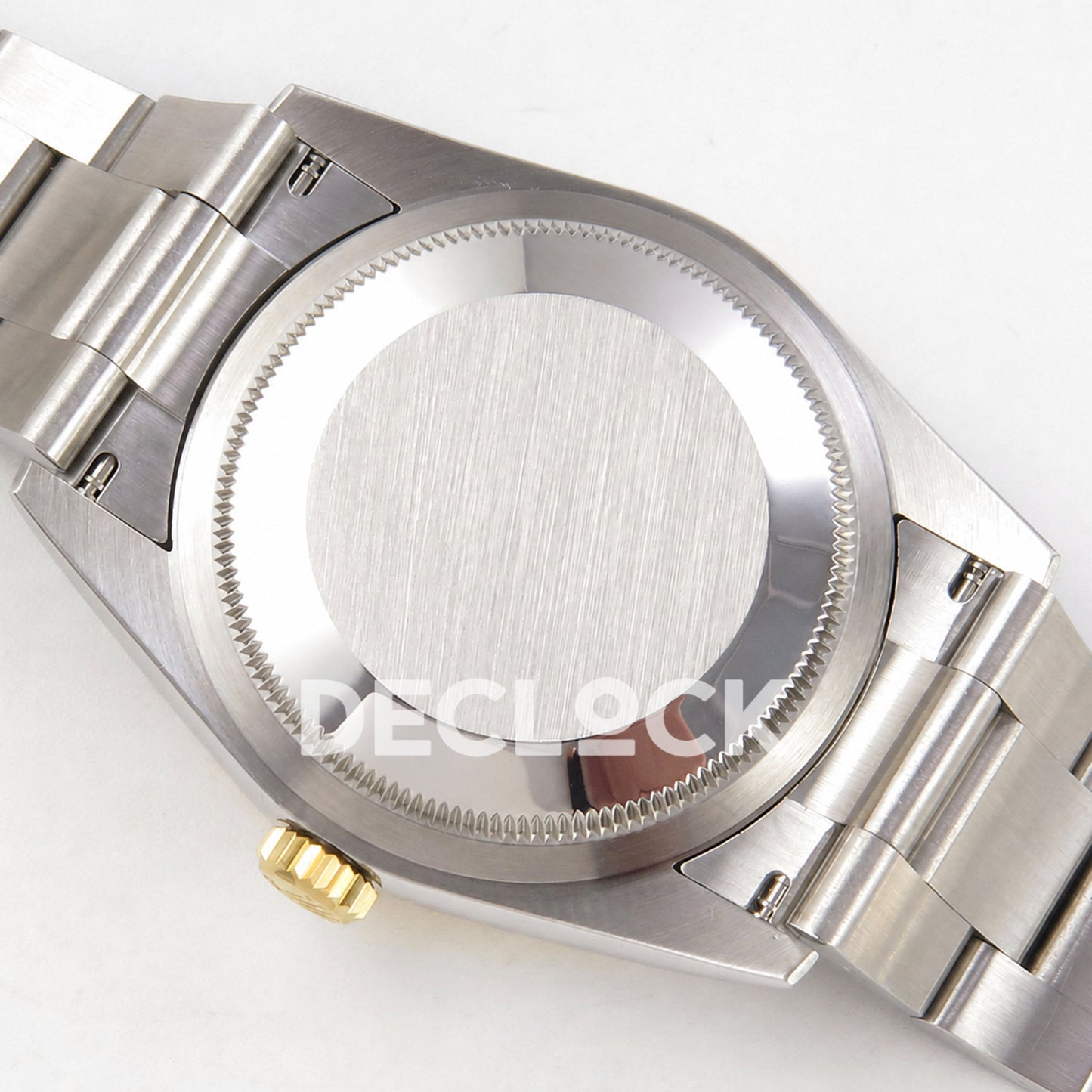 Rolex Oyster Perpetual 36mm 134303 Gray Dial Gold Bezel QF SH3230 Replica
