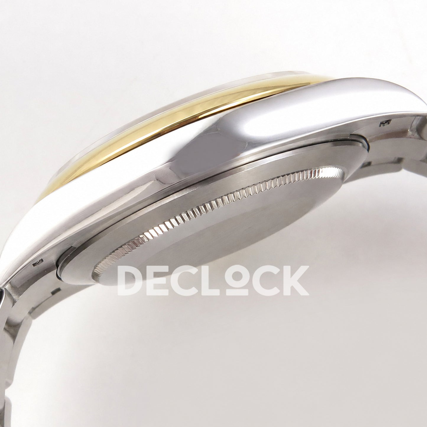 Rolex Oyster Perpetual 41mm 134303 Gray Dial Gold Bezel QF SH3230 Replica