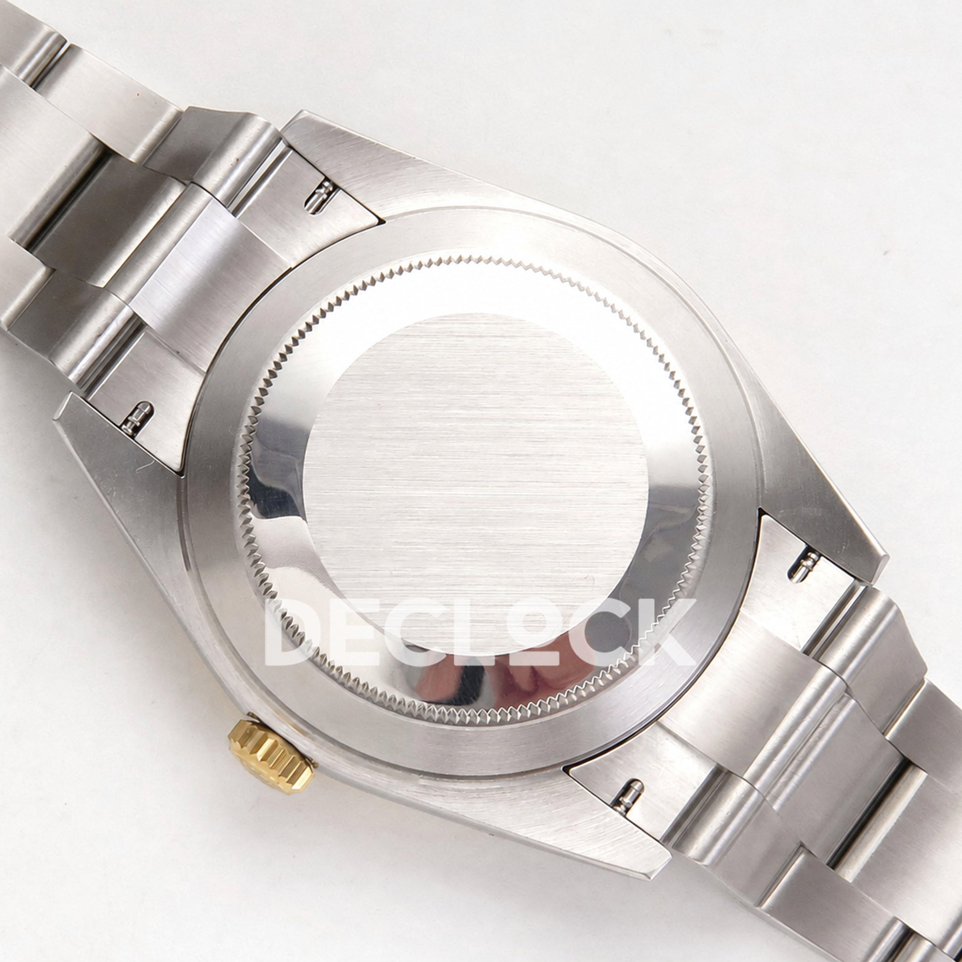 Rolex Oyster Perpetual 41mm 134303 Gray Dial Gold Bezel QF SH3230 Replica