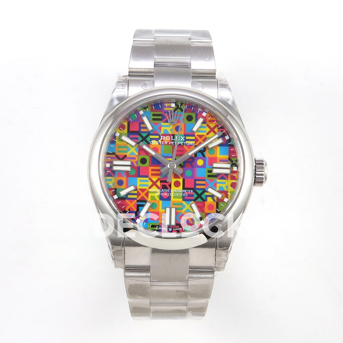 Rolex Oyster Perpetual 41 134300 VSF Jubilee Motif Dial VS3230 replica - front