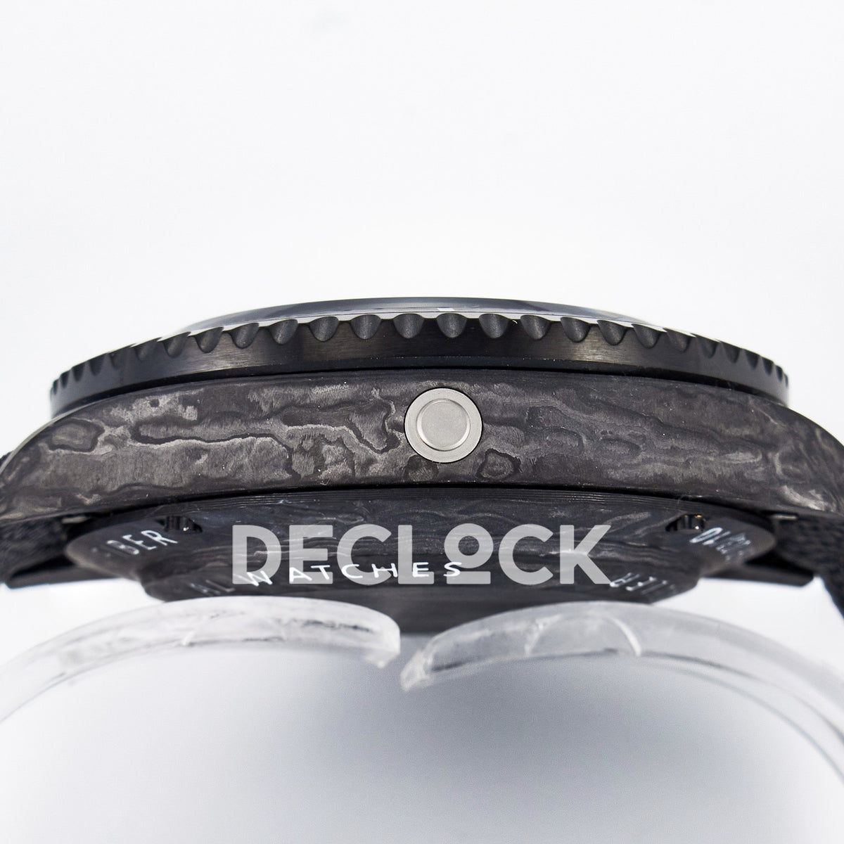 Rolex Sea-Dweller Custom Carbon Black DIWF A2824 replica - case side