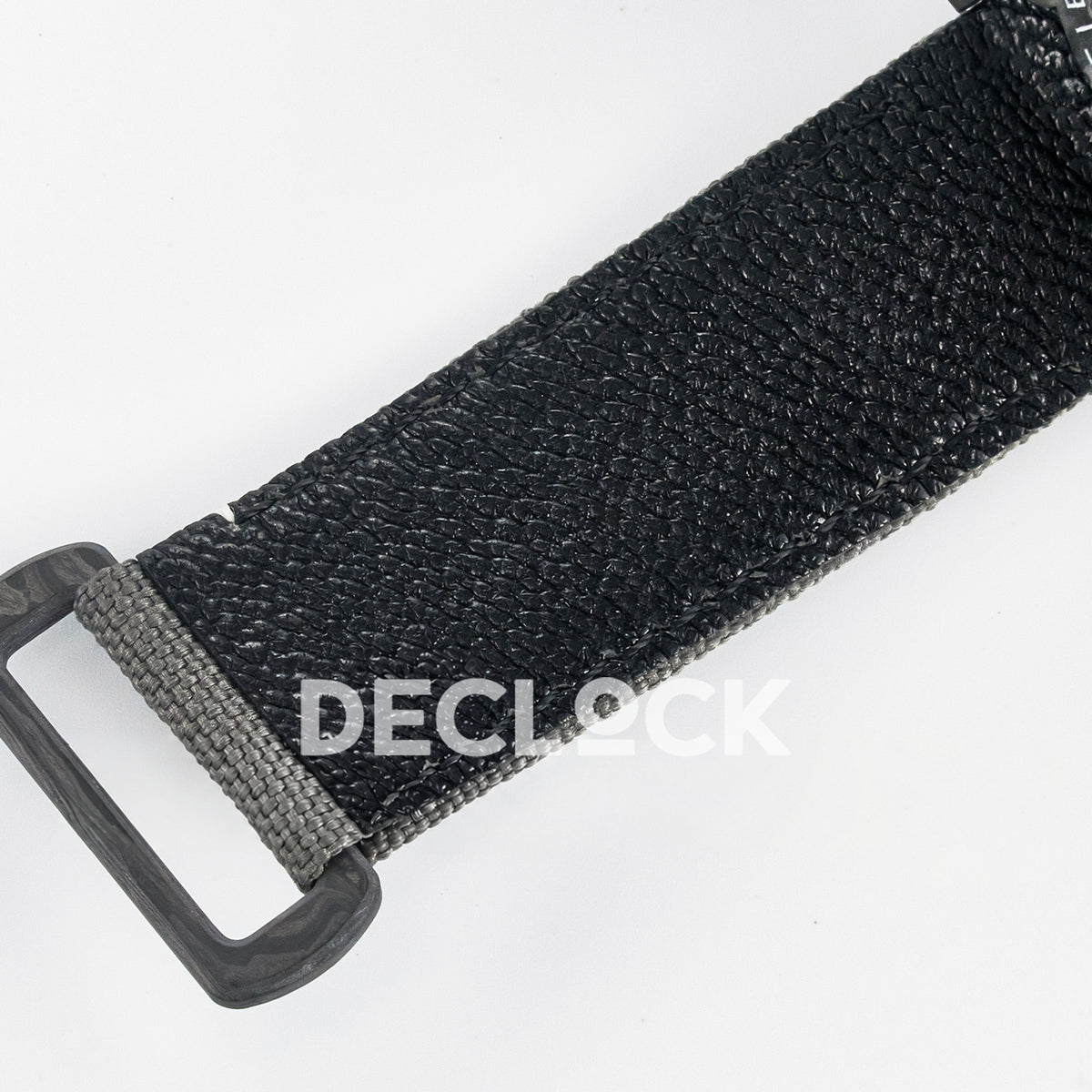 Rolex Sea-Dweller Custom Carbon Gray Gray Strap DIWF A2824 V2 replica - strap inside