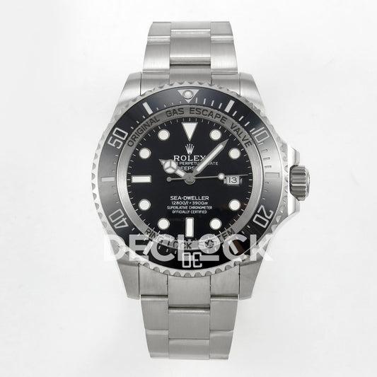 Rolex Sea-Dweller Deepsea 126660 44mm QF Black Dial QF3235 replica - front