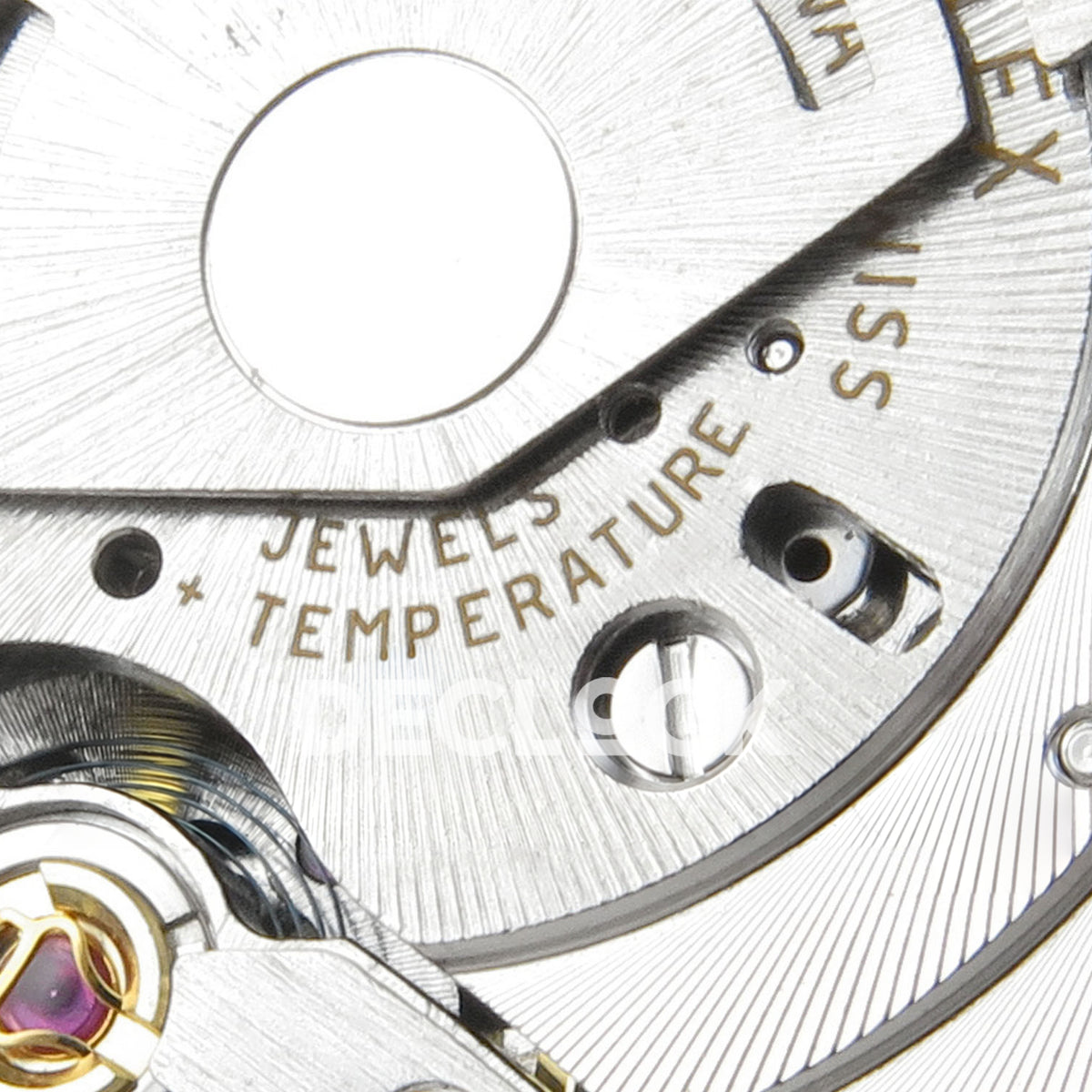 Rolex Submariner 114060 40mm No Date EWEF Black Dial A3130 replica - movement jewels detail