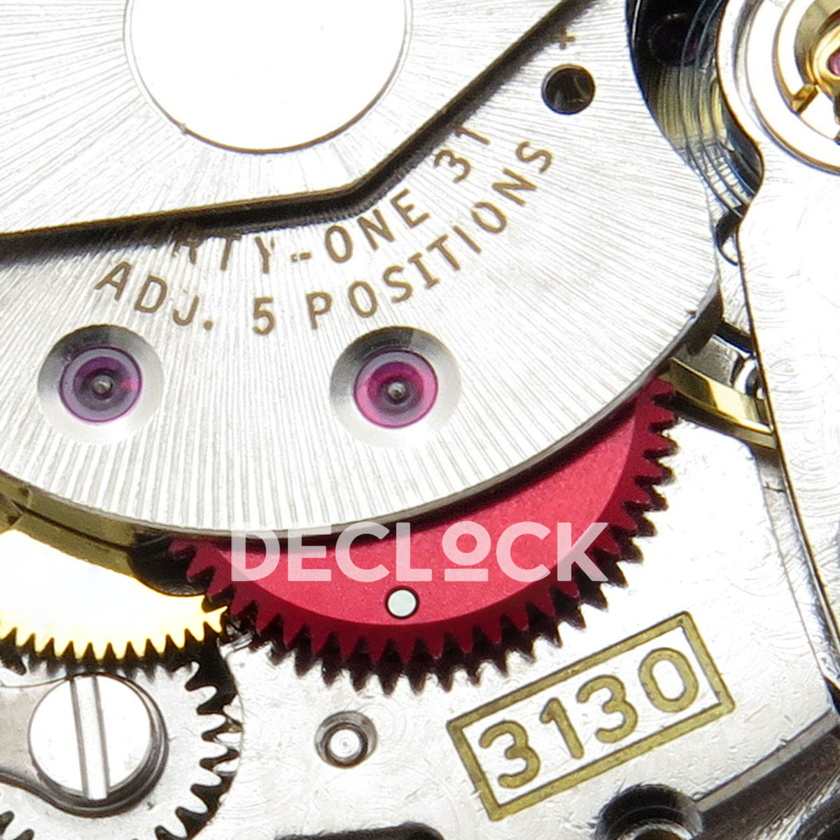 Rolex Submariner 114060 40mm No Date EWEF Black Dial A3130 replica - calibre detail