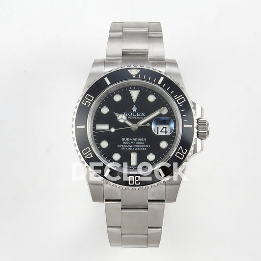 Rolex Submariner 116610LN 40mm EWEF Black Dial A3135 replica - front