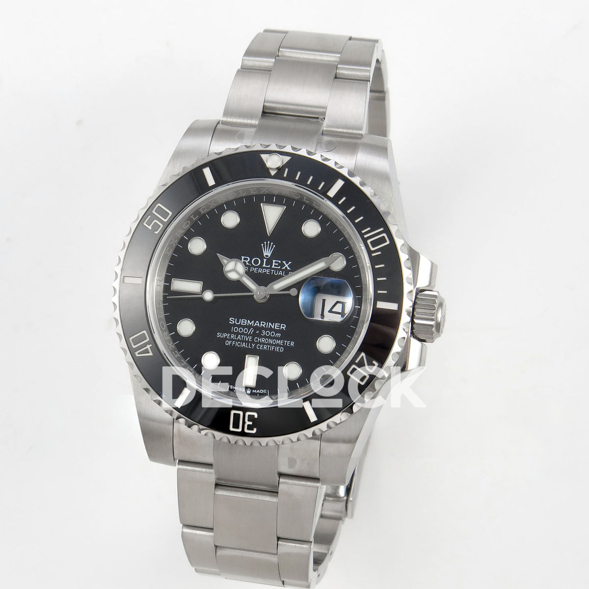 Rolex Submariner 116610LN 40mm EWEF Black Dial A3135 replica - three quarter