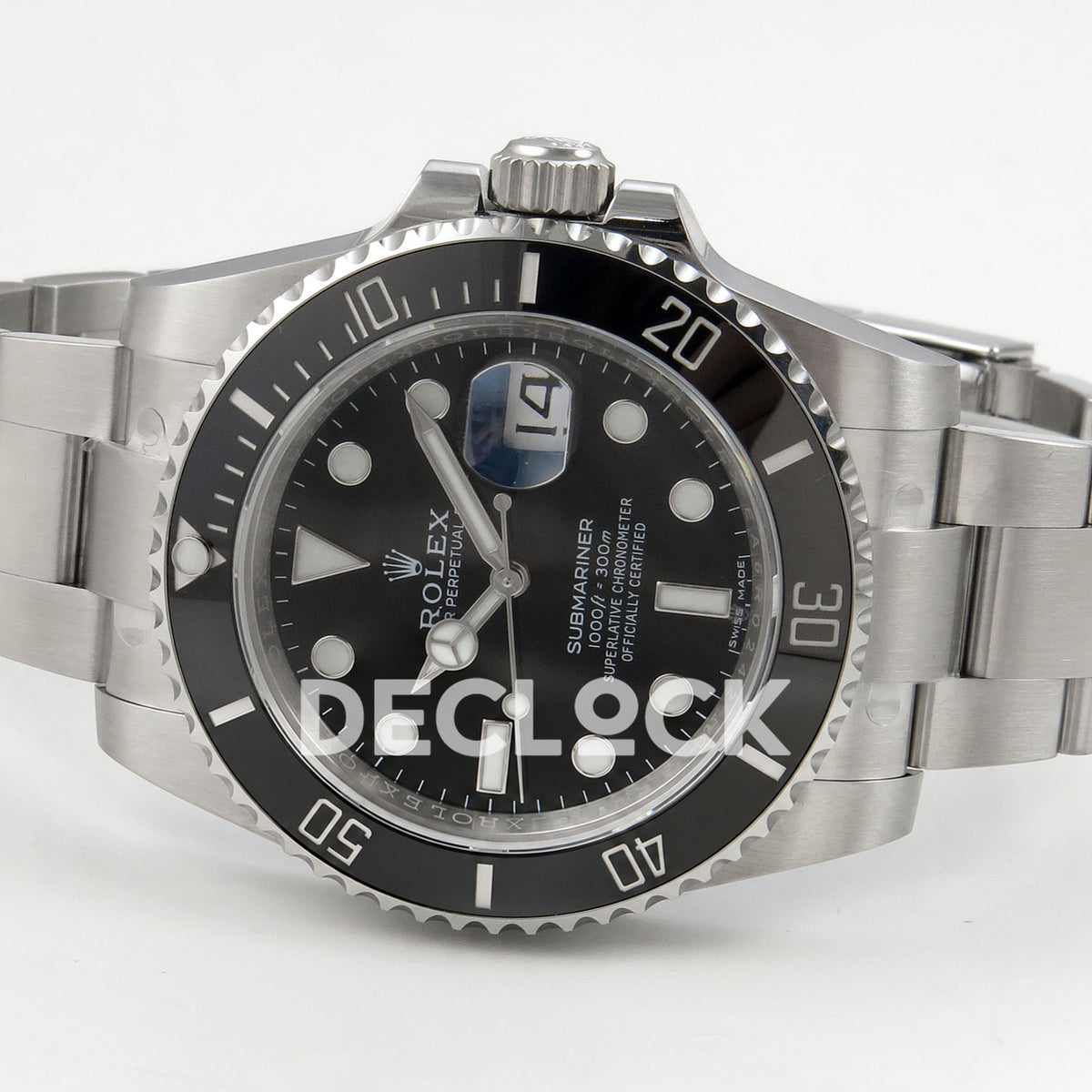 Rolex Submariner 116610LN 40mm EWEF Black Dial A3135 replica - full watch right